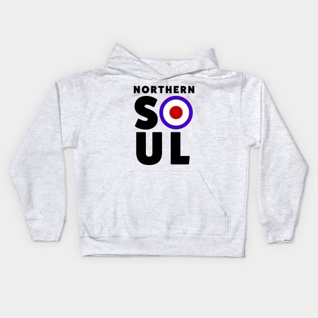 Northern Soul - UK Kids Hoodie by Room Thirty Four